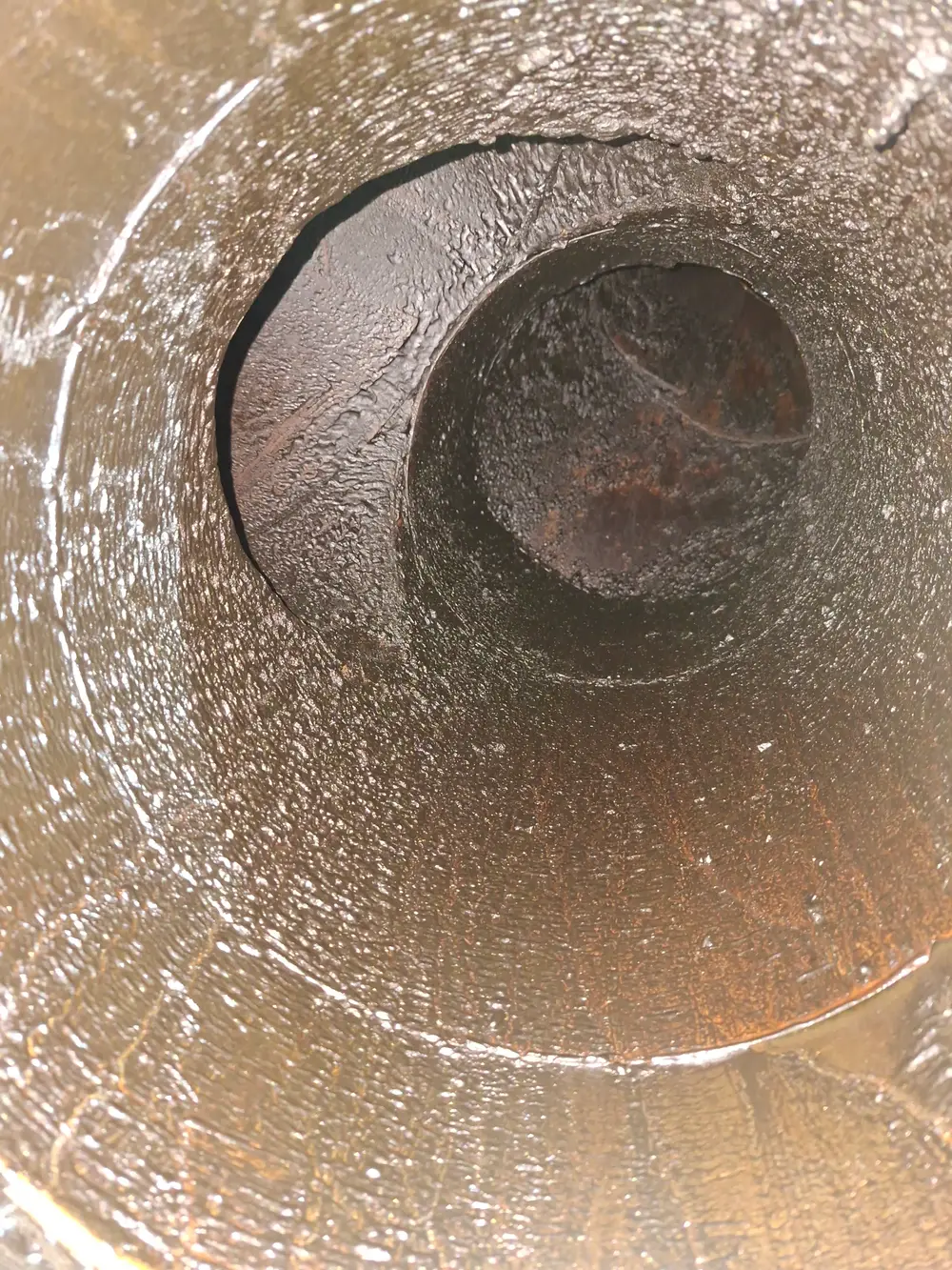 Duto Com Graxa Interna